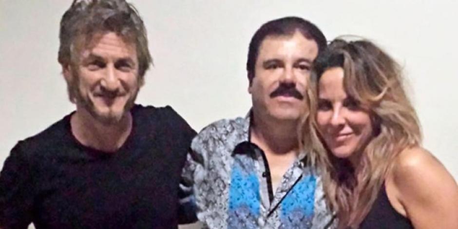 Sean Penn, El Chapo y Kate del Castillo.