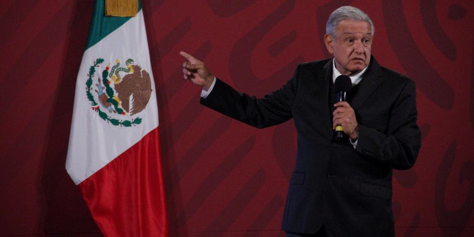 El presidente de México, Andrés Manuel López Obrador, el 19 de noviembre de 2020.
