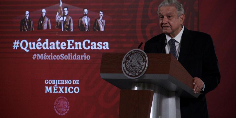 El presidente de México, Andrés Manuel López Obrador, el 27 de noviembre de 2020.