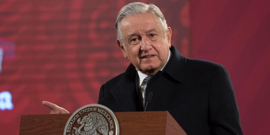 El presidente de México, Andrés Manuel López Obrador, el 10 de diciembre de 2020.