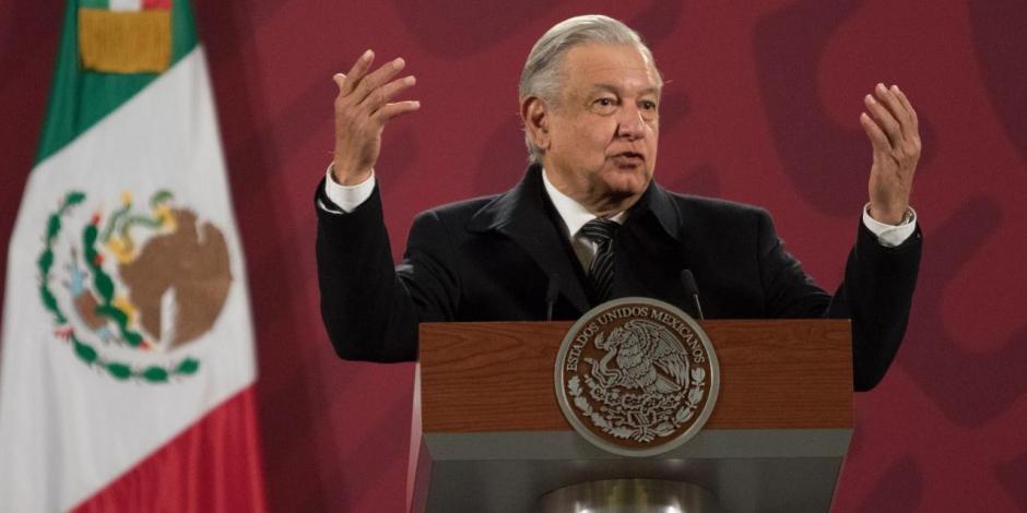 El presidente de México, Andrés Mannuel López Obrador, el 10 de diciembre de 2020.