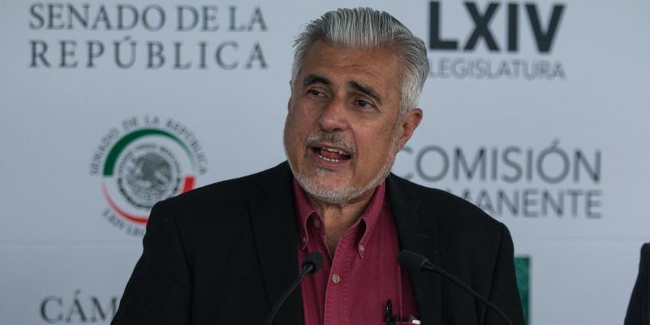 El senador de Morena, José Narro Céspedes.