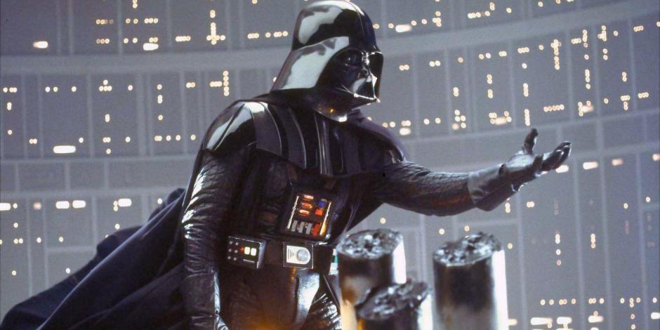 Darth Vader, en uno de los momentos icónicos del filme.