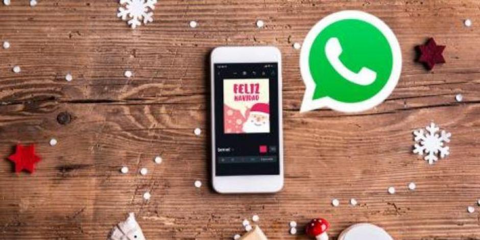 Envía mensajes de Navidad 2020 por WhatsApp