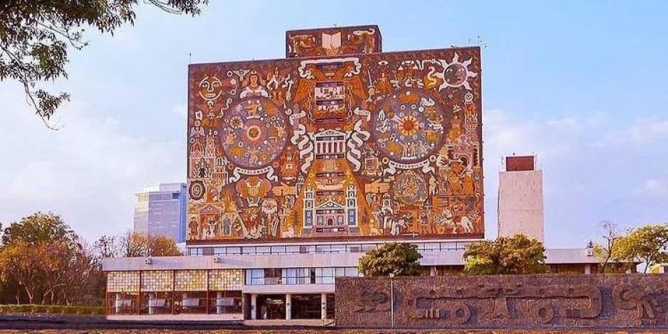 Biblioteca Central de la UNAM, en una imagen de archivo.