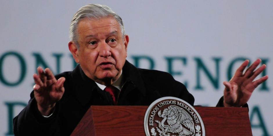 El presidente de México, Andrés Manuel López Obrador, el 7 de enero de 2021.