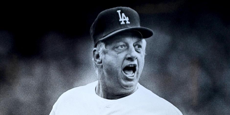 El histórico manager de los Dodgers, Tom Lasorda