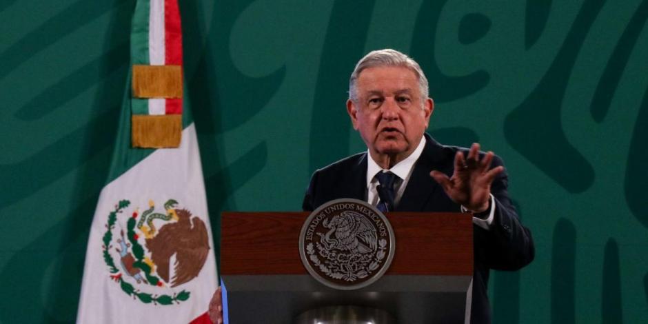El presidente de México, Andrés Manuel López Obrador, el 15 de enero de 2021.