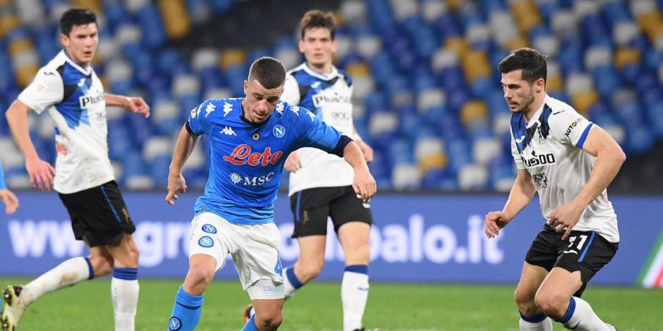 Napoli y Atalanta dejaron todo para el partido de vuelta, a celebrarse el próximo 10 de febrero.