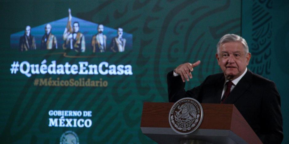 El presidente de México, Andrés Manuel López Obrador, el 9 de febrero de 2021.