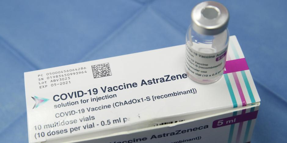 Vacuna anti COVID-19 de AstraZeneca.