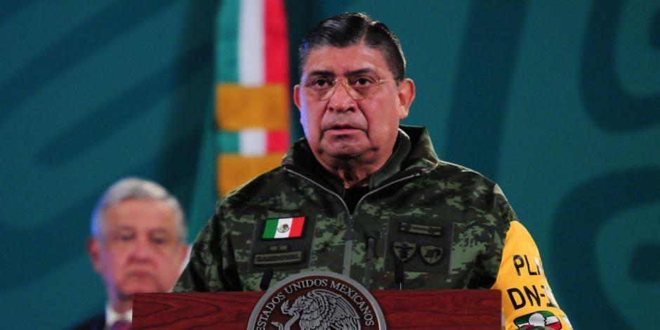 El secretario de la Defensa Nacional, Luis Cresencio Sandoval.
