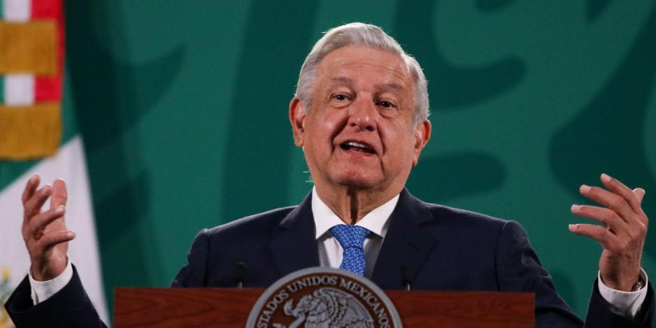 El presidente de México, Andrés Manuel López Obrador, el 12 de marzo de 2021.