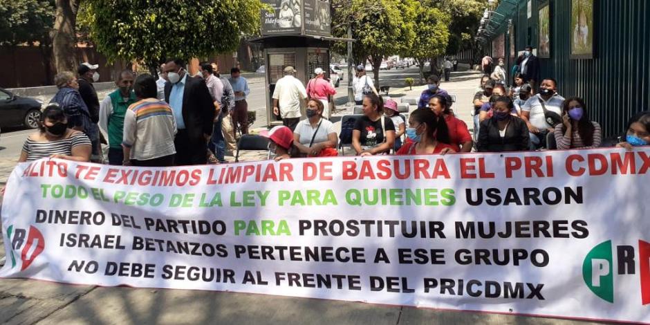 Exigen destitución de priístas en la CDMX, por se excolaboradores de Cuauhtémoc Gutiérrez
