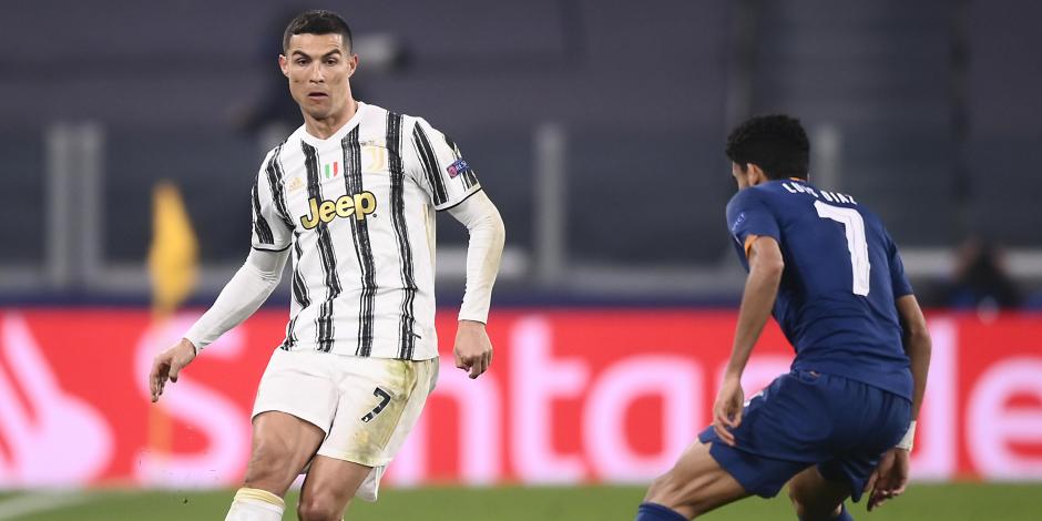 Cristiano Ronaldo durante un partido entre Juventus y Porto en la pasada edición de la Champions League.
