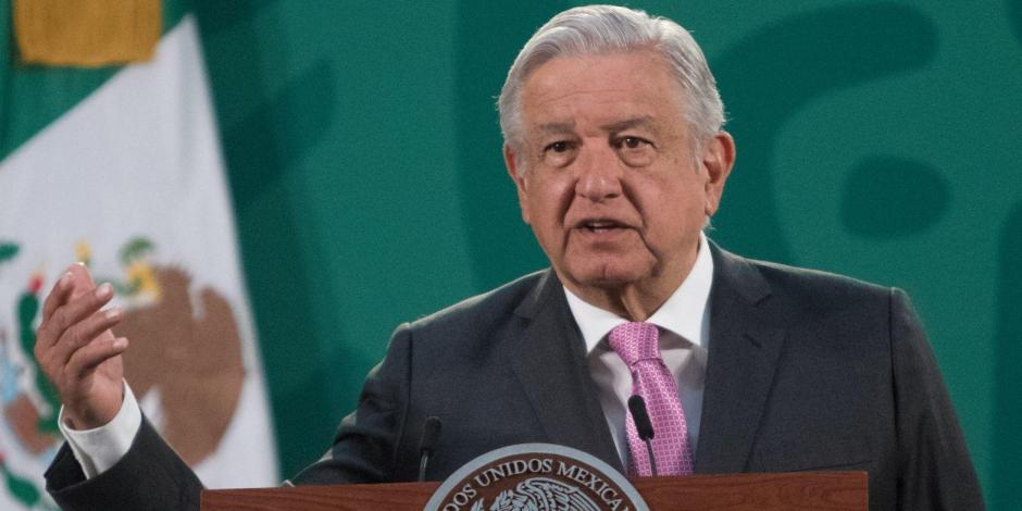 El mandatario Andrés Manuel López Obrador.