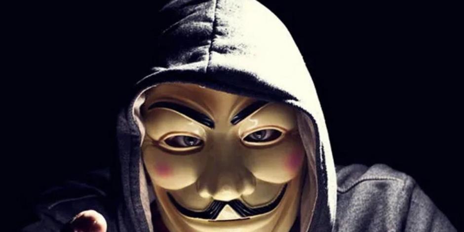 La máscara icónica de Anonymous