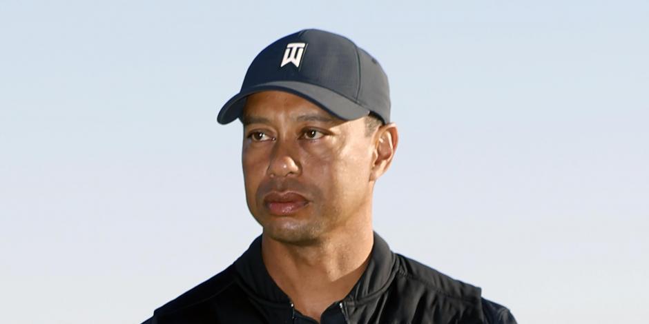 Tiger Woods durante la ronda final del Genesis Invitational el pasado 21 de febrero.