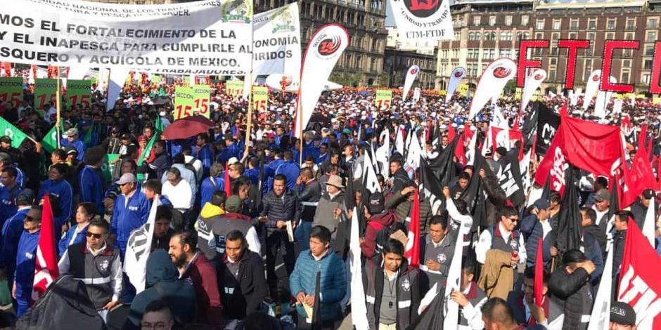 El Congreso del Trabajo no llevará a cabo la tradicional 'Parada Obrera' en el Zócalo de la CDMX.