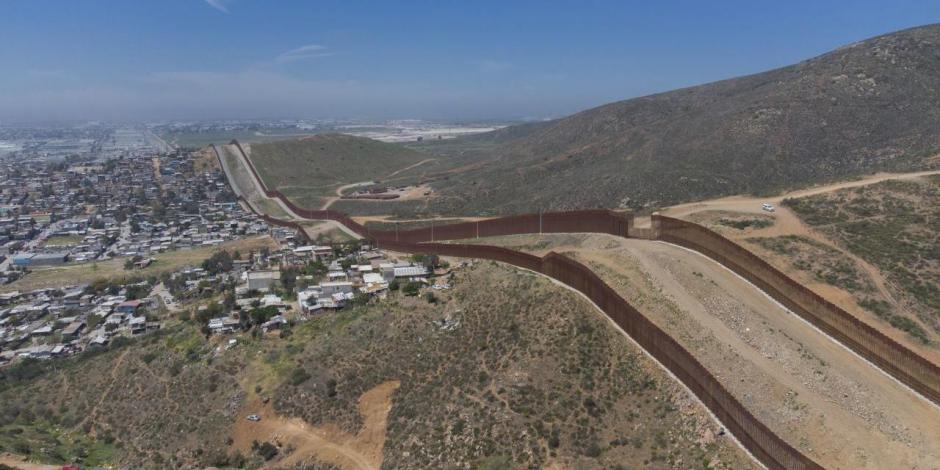 Frontera entre México y Estados Unidos. 