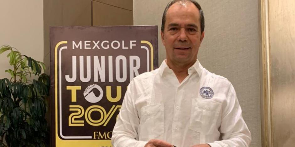 Carlos Ortiz, en el MEXGOLF Junior Tour
