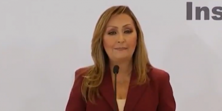Lorena Cuellar en debate del Instituto Tlaxcalteca de Elecciones.