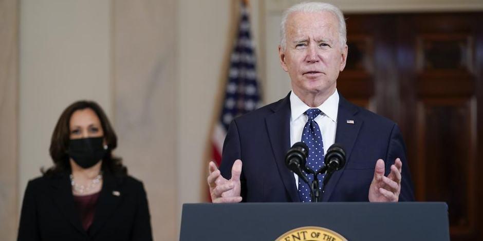 Joe Biden se dirigió a la nación después de telefonear a la familia de George Floyd después del veredicto.