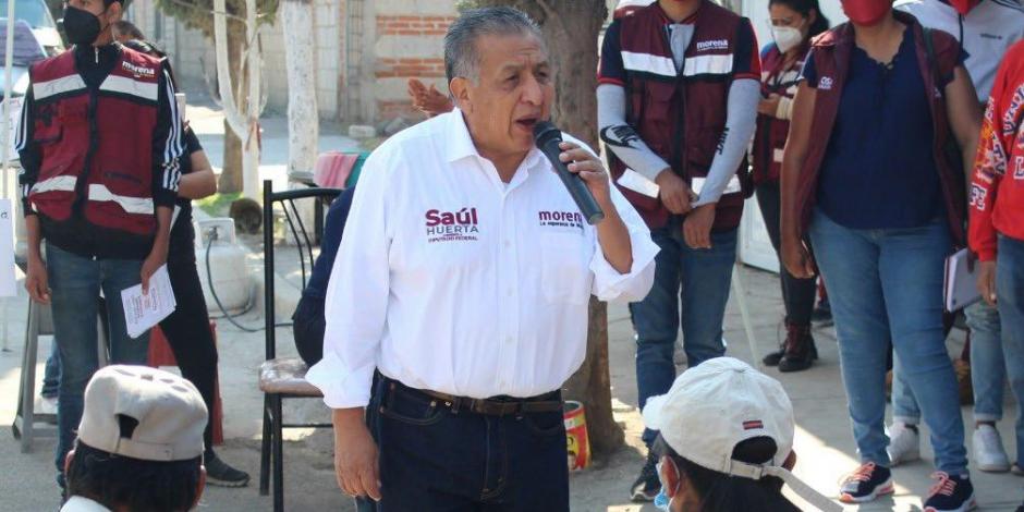 El diputado Saúl Huerta Corona fue detenido en un hotel ubicado en la calle Roma, de la colonia Juárez, por presuntamente haber abusado sexualmente de un joven de 15 años