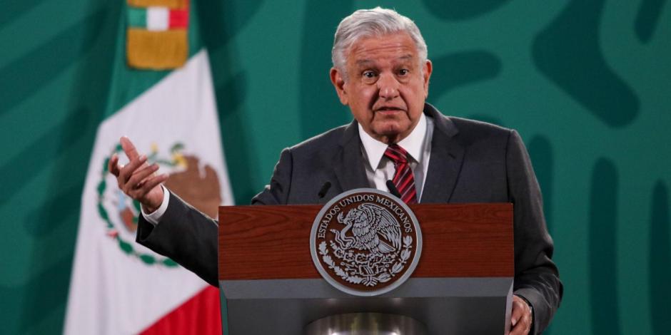 Andrés Manuel López Obrador (AMLO), presidente de México, el 23 de abril de 2021.