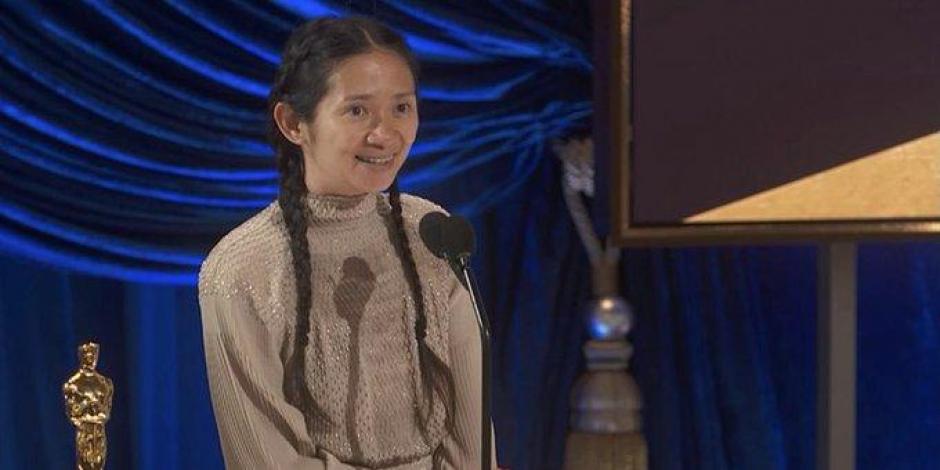 Chloé Zhao hace historia al ganar Mejor Director