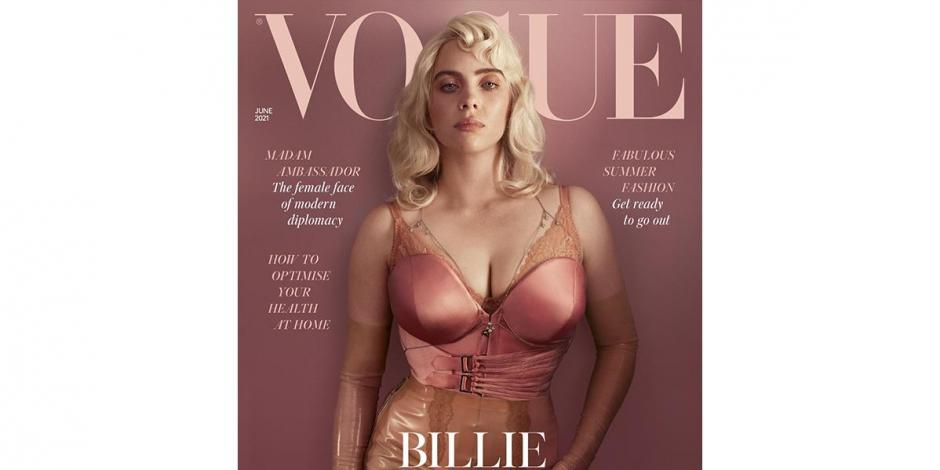 Billie Eilish aparece en la portada de Vogue impacta con espectaculares FOTOS