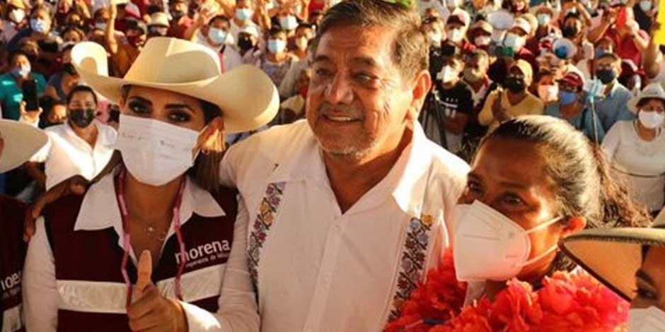 Evelyn Salgado inicia su campaña electoral en Guerrero
