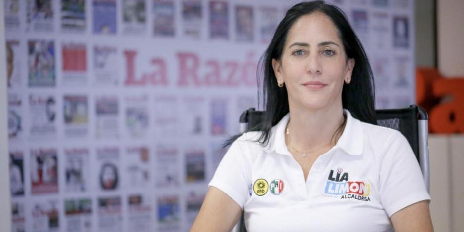 Lía Limón García, en entrevista con La Razón, ayer.