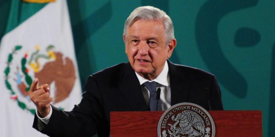 Andrés Manuel López Obrador (AMLO), presidente de México, el 6 de mayo de 2021.