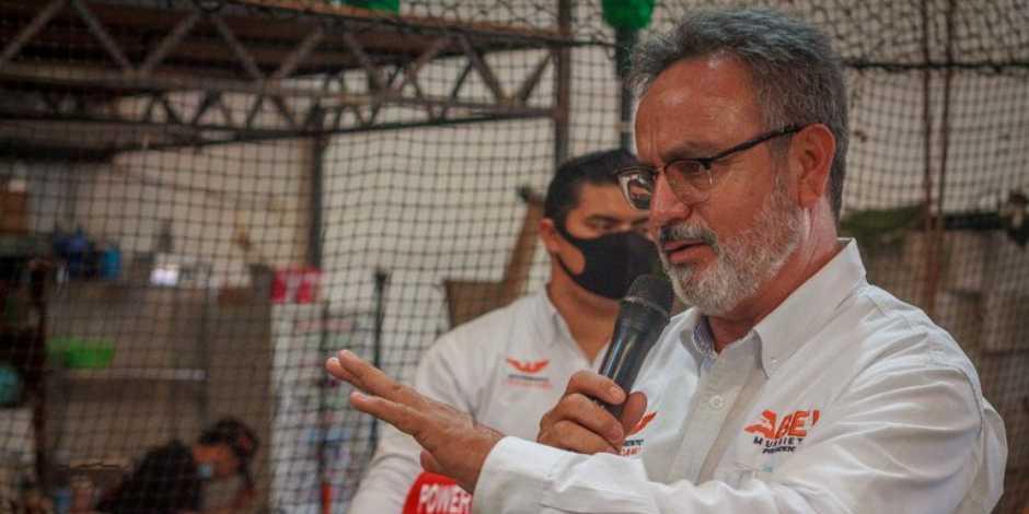 Abel Murrieta, candidato de Movimiento Ciudadano a la alcaldía de Cajeme, Sonora,