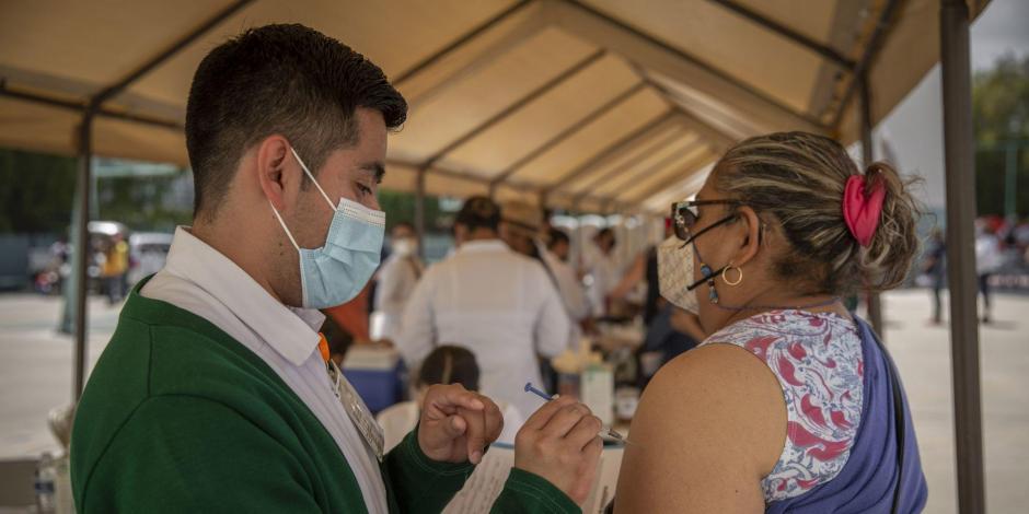 Jornada de Vacunación contra COVID-19 en Baja California.