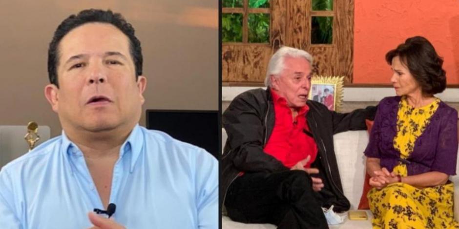 Gustavo Adolfo dice que Pati Chapoy "hace periodismo de quinta", demanda a Enrique Guzmán