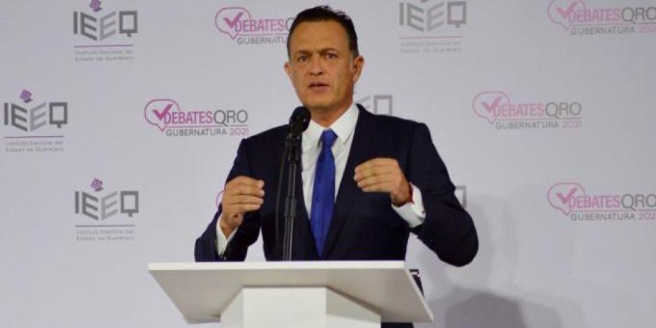 Durante el Segundo Debate Oficial a la Gubernatura de Querétaro, Mauricio Kuri consolidó sus propuestas para convertir a la entidad en un motor de México