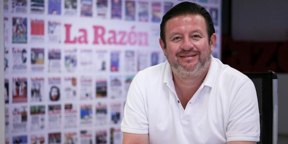 El aspirante a la alcaldía de La Magdalena Contreras, en entrevista con La Razón.