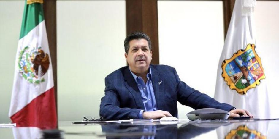 El gobernador de Tamaulipas, Francisco García Cabeza de Vaca, participó en una reunión con Segob desde la Casa Tamaulipas.