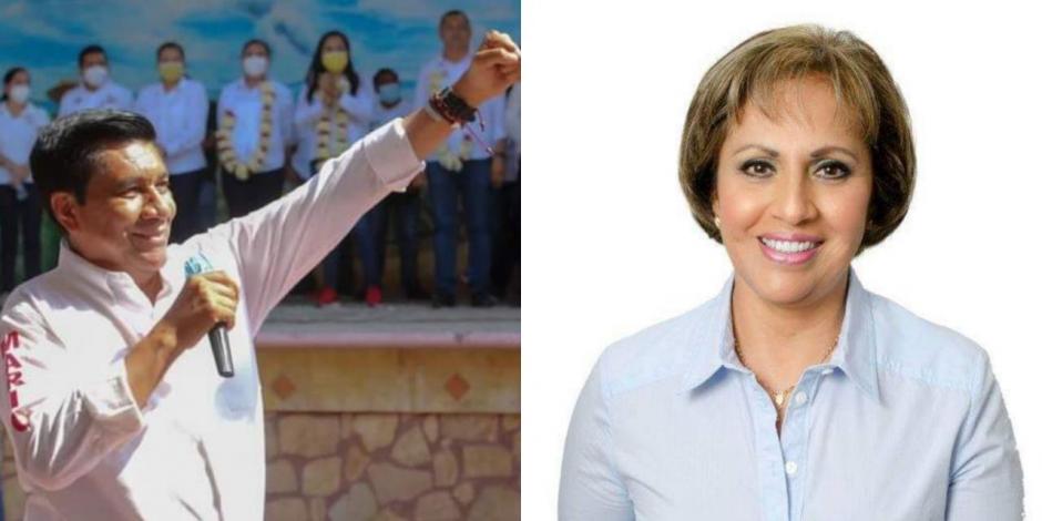 La candidata a gubernatura del PAN declinó a favor de Mario Moreno, de la coalición PRI-PRD.