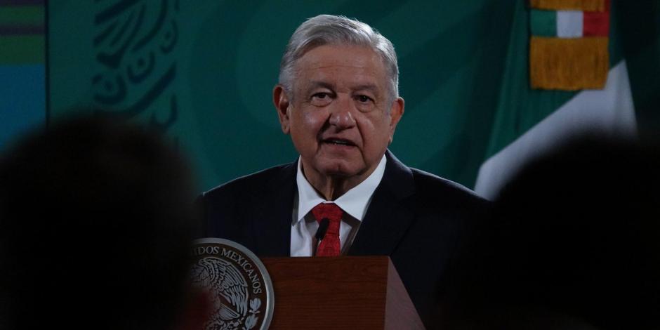 AMLO, Presidente de México, encabeza este miércoles 2 de junio, desde Palacio Nacional, la mañanera..