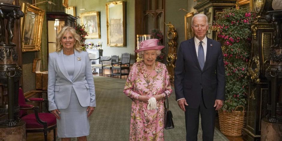 Joe Biden y la reina Isabel II se reunieron después de la cumbre del G7.