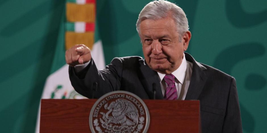 Andrés Manuel López Obrador (AMLO), presidente de México, el 16 de junio de 2021.
