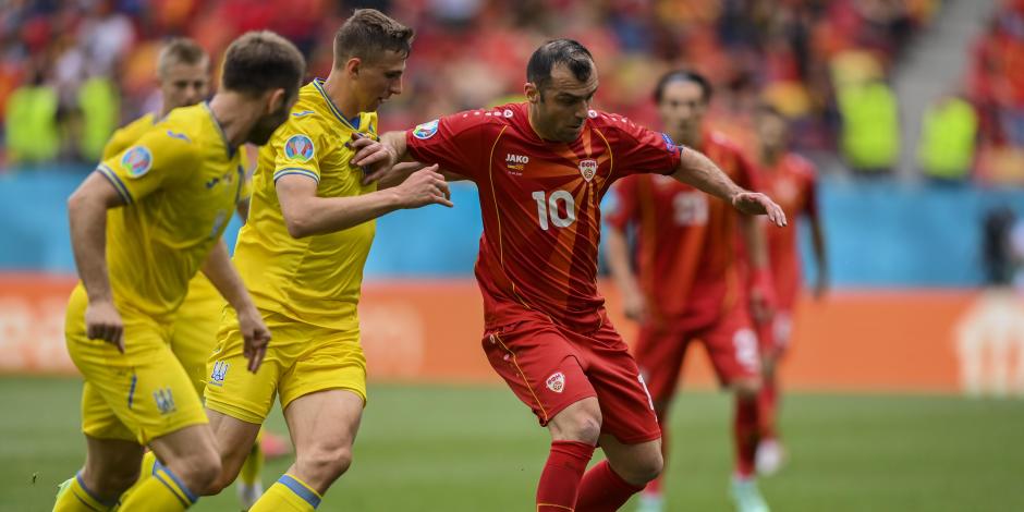 Ucrania y Macedonia del Norte midieron fuerzas en Bucarest en el comienzo de la segunda fecha del Grupo C de la Eurocopa 2021.