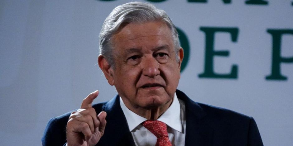 AMLO, Presidente de México, encabeza este miércoles 30 de junio, desde Palacio Nacional, la mañanera.