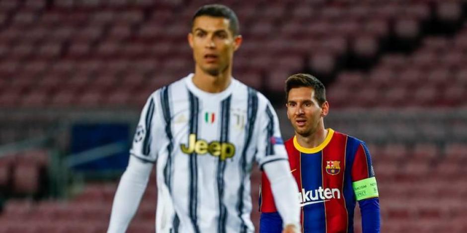 Cristiano Ronaldo y Lionel Messi durante uno de los duelos entre Barcelona y Juventus en la pasada edición de la Champions League.