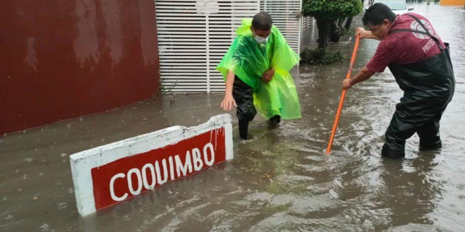 Este viernes se registraron lluvias en Atizapán, Ecatepec y Tlalnepantla