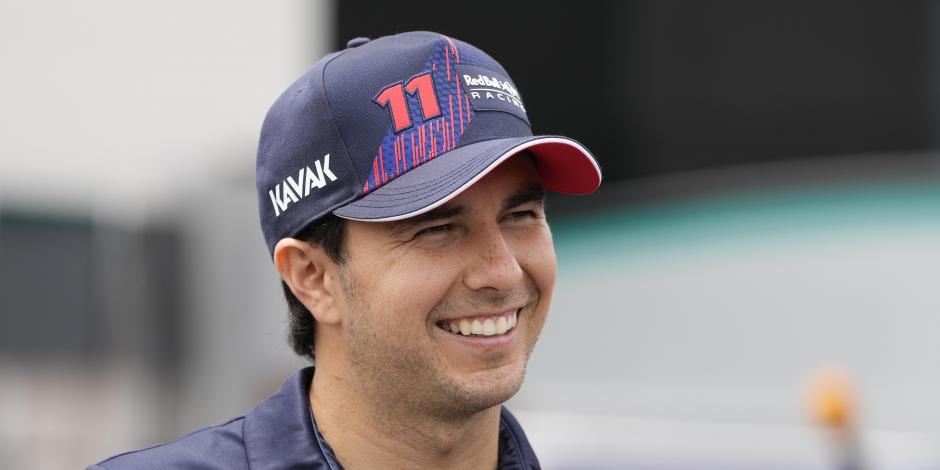 Checo Pérez durante una entrevista previa al Gran Premio de Francia el pasado 17 de junio.