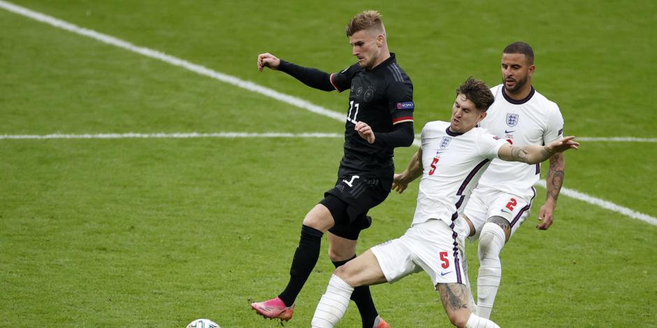 Inglaterra y Alemania midieron fuerzas en Wembley en el séptimo juego de octavos de final de la Eurocopa 2021.